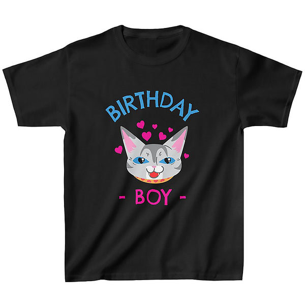 Cute Birthday Shirt Boy Cute Boys Kitty Cat Shirt Birthday Shirts Birthday Boy Clothes