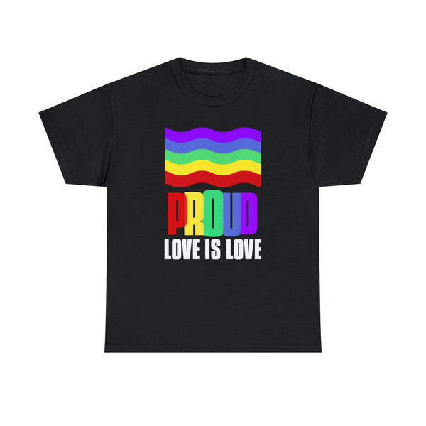 Proud LGBT Shirt Love is Love Shirts Gay Pride Month Rainbow Plus Size Tops for Women