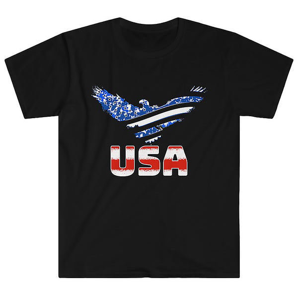 4th of July Shirt USA Eagle American Flag Shirt Men Patriotic Shirt 4th of July Shirts for Men