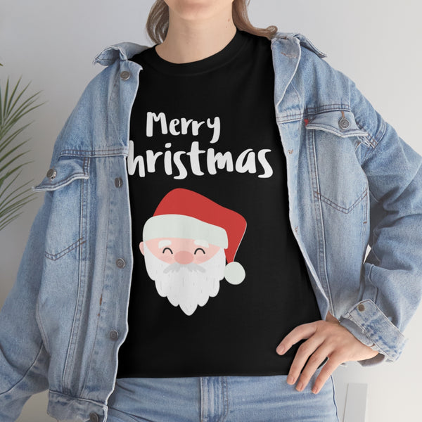 Funny Santa Claus Big and Tall Christmas Shirts for Men Plus Size Christmas Clothes for Men Plus Size