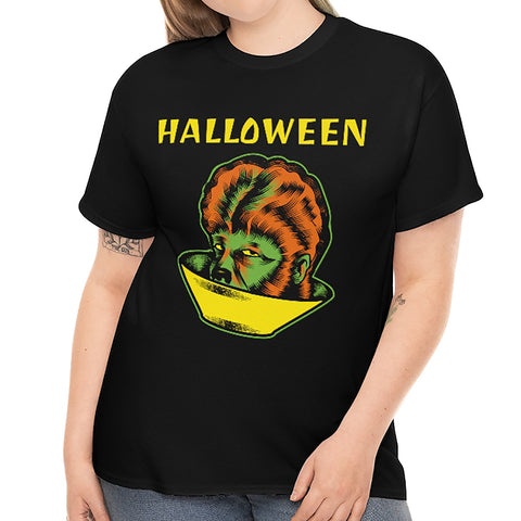 Monster Halloween TShirts for Women Plus Size 1X 2X 3X 4X 5X Halloween Tees Halloween Costumes for Plus Size Women