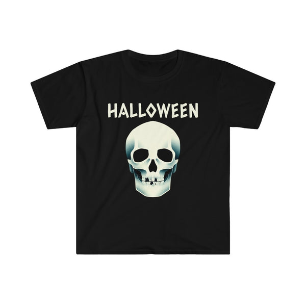 Skull Shirt Mens Halloween Shirt Evil Skeleton Shirt Halloween Tshirt Men Halloween Costumes for Men