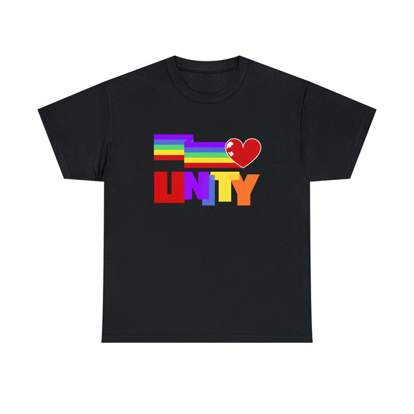 Unity LGBT Flag Gay Pride Month Transgender Rainbow Lesbian Tshirts Shirts for Women Plus Size