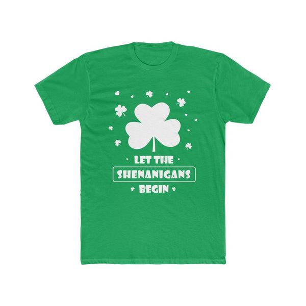 St Patricks Day Shirt Men Irish Lucky Clover Shamrock St Patricks Day Shirt for Men Shenanigans Shirt