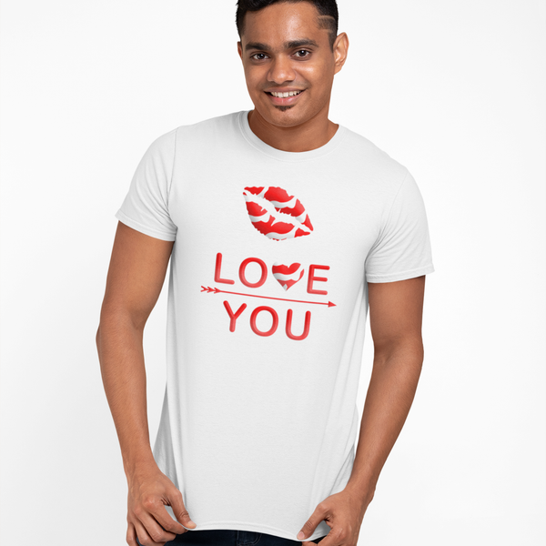 Valentine Shirts for Men - Valentines Day Shirts Men Valentines Day Gift - Love You Shirt