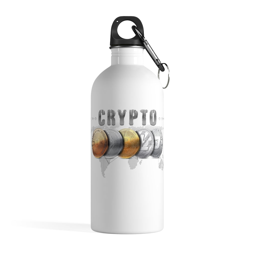 Crypto Water Bottles Cryptocurrency Crypto Gifts Bitcoin Gift Ethereum Gift Bitcoin Bottle Ethereum Bottle