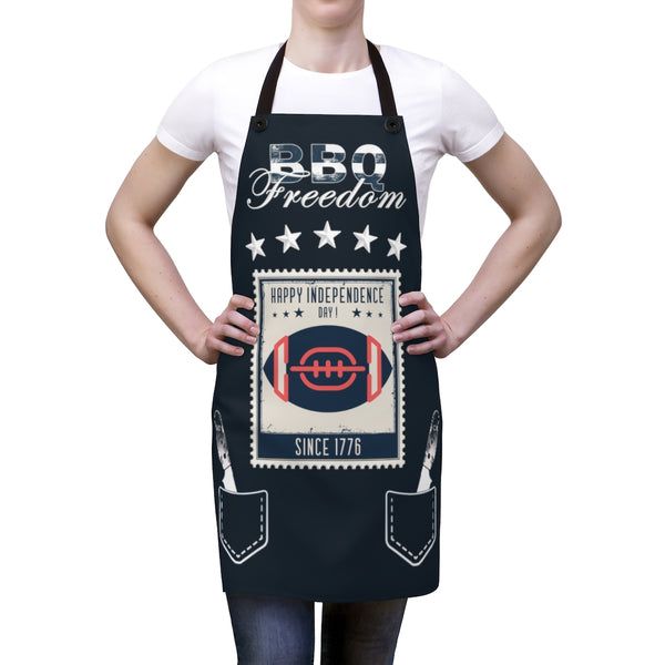 4th of July BBQ Aprons for Men & Women American Football BBQ Apron Grilling Gifts for Men USA Chef Apron