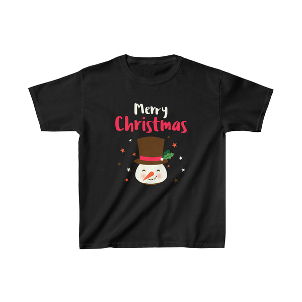 Cute Snowman Boys Christmas Shirt Kids Christmas Shirt for Boys Christmas Shirt Kids Christmas Shirt