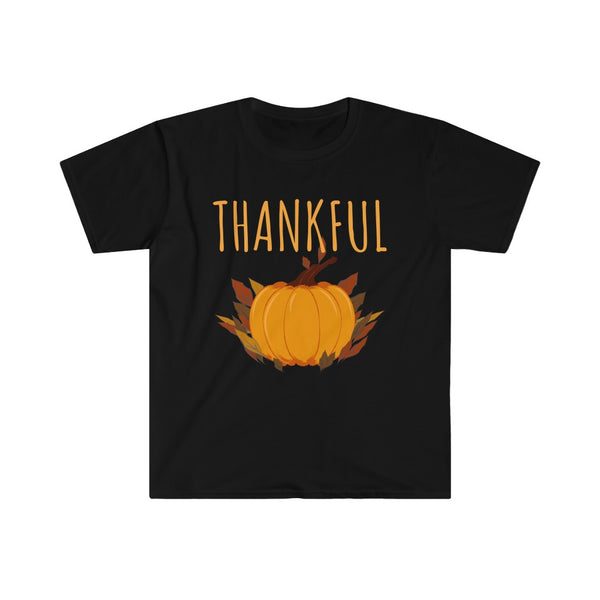 Mens Thanksgiving Graphic Tees Pumpkin Shirts Thanksgiving Shirts Mens Fall Shirts Thankful Shirts for Men