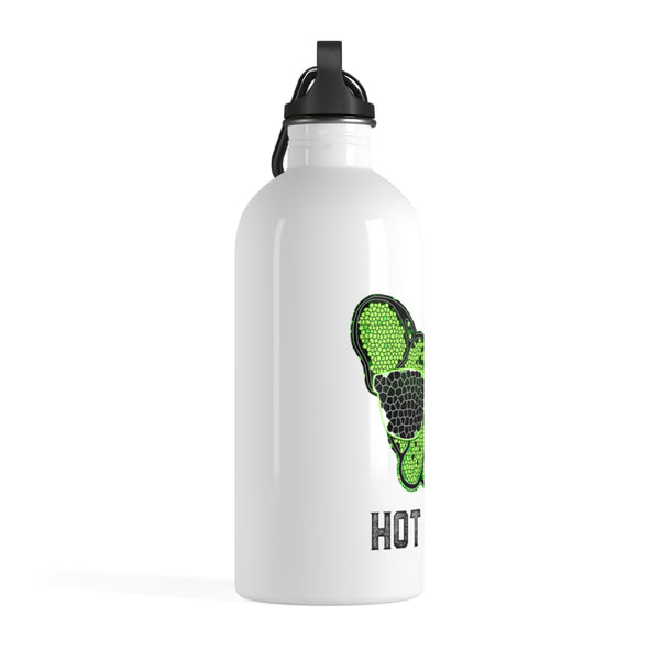 Hot Dog Stainless Steel Water Bottles Motivational Water Bottles + Carabiner & Key Chain Ring 14 oz