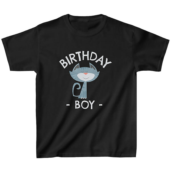 Birthday Boy Shirt Youth Toddler Birthday Shirt Kitten Birthday Shirt Birthday Boy Gift