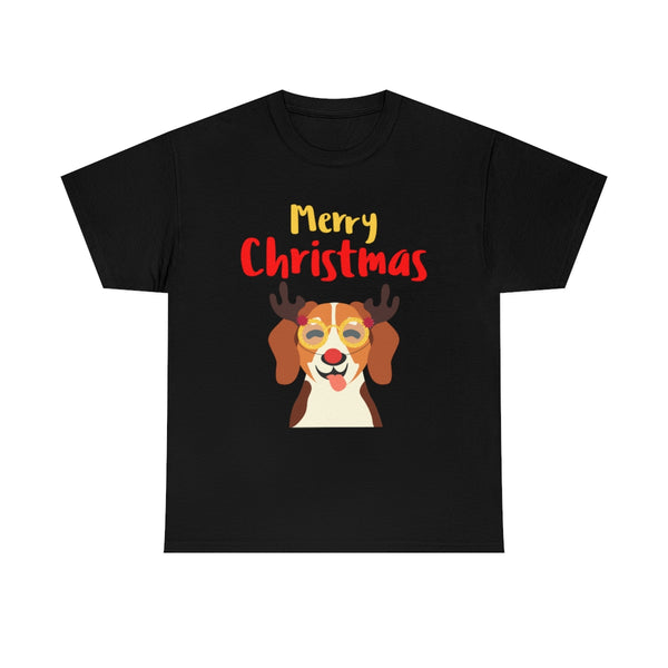 Funny Dog Reindeer Big and Tall Christmas Shirts for Men Plus Size Christmas Pajamas for Men Plus Size