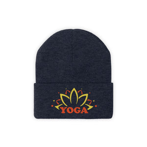 Yoga Winter Hats for Women Embroidery Yoga Beanie Hat Yoga Winter Hat Yoga Christmas Gift