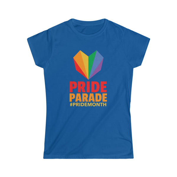 LGBTQ Pride Parade Gay Pride Day Transgender Rainbow Lesbian Womens Shirts