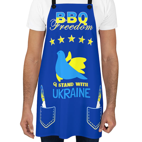 Ukraine Chef Aprons for Men & Women Grilling Gifts for Men Ukraine Flag BBQ Apron Ukrainian Apron