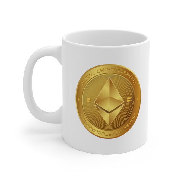 Ethereum Coffee Mug Ethereum Logo Crypto Coffee Mugs Cryptocurrency Ethereum Gift ETH Ethereum Merch