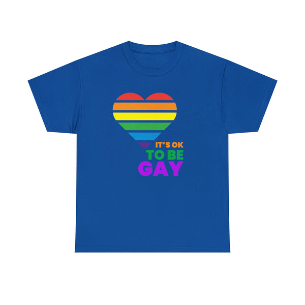 It's OK to Be Gay Gender Equality LGBT Pride Day Gay Rights Plus Size Clothing for Women