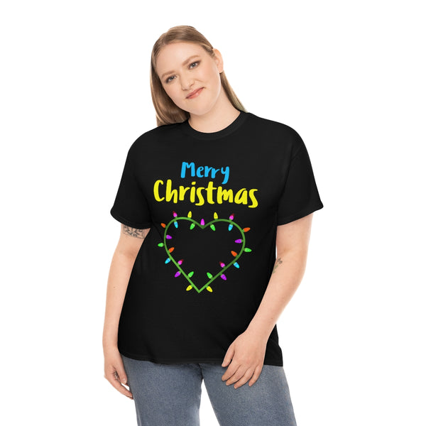 Cute Heart Cute Plus Size Christmas Shirts for Women Plus Size Christmas Clothes for Women Plus Size Shirt