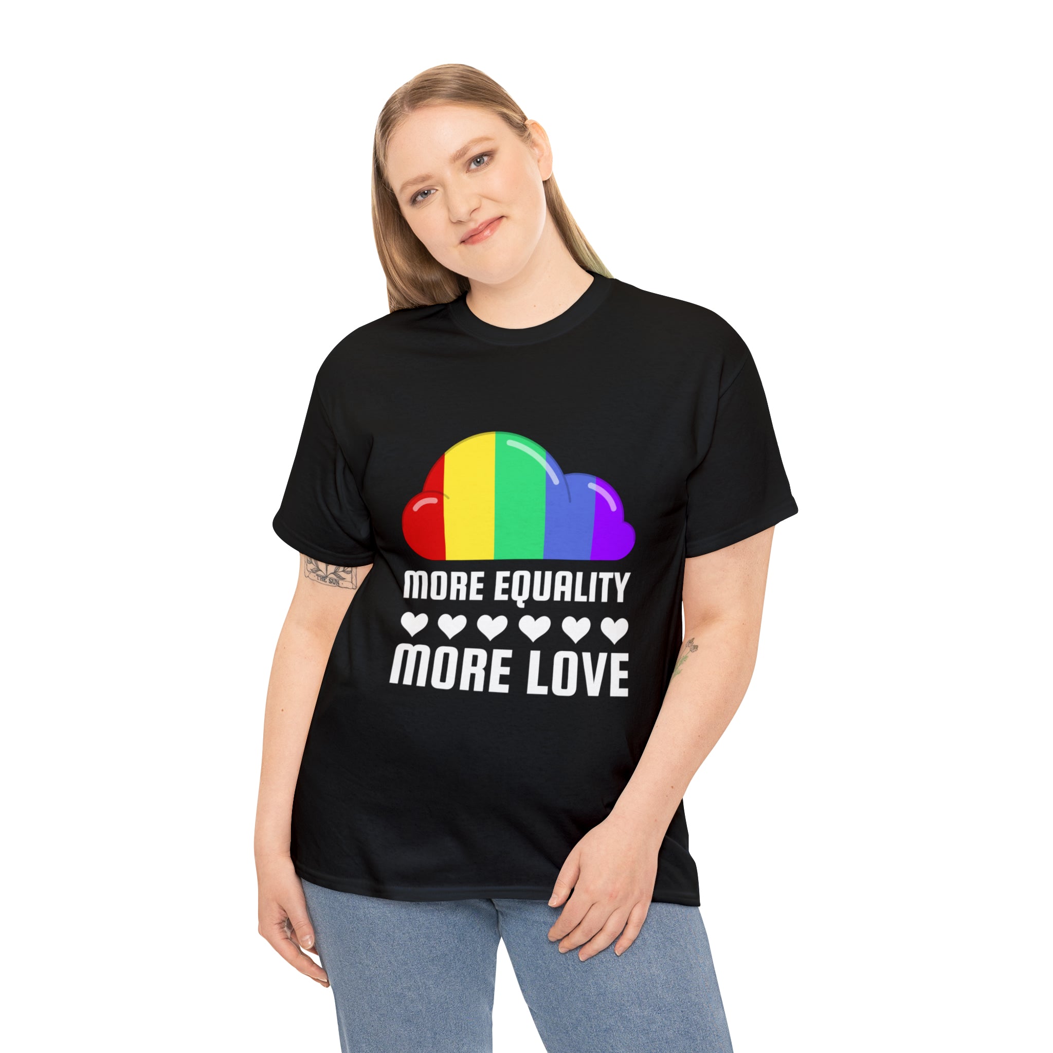 LGBT More Equality More Love LGBTQ Lesbian Gay Transgender Plus Size Clothing for Women