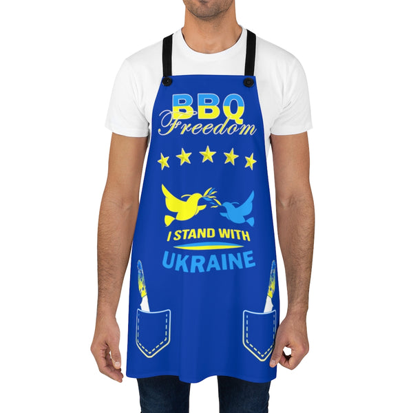 Ukraine Apron for Women & Men Grilling Gifts for Men Ukrainian Flag BBQ Apron Ukrainian Chef Apron