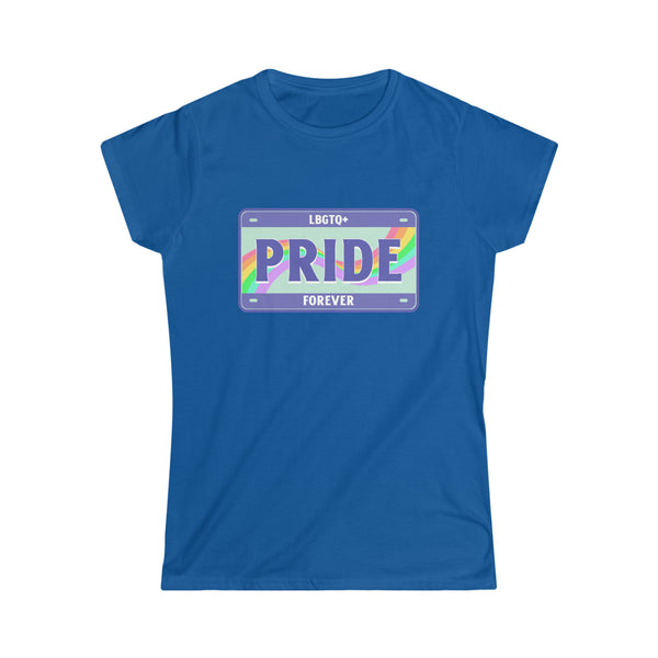 LGBTQ+ Forever Rainbow Shirt Lesbian Gay Pride Shirt Rainbow Shirts for Women