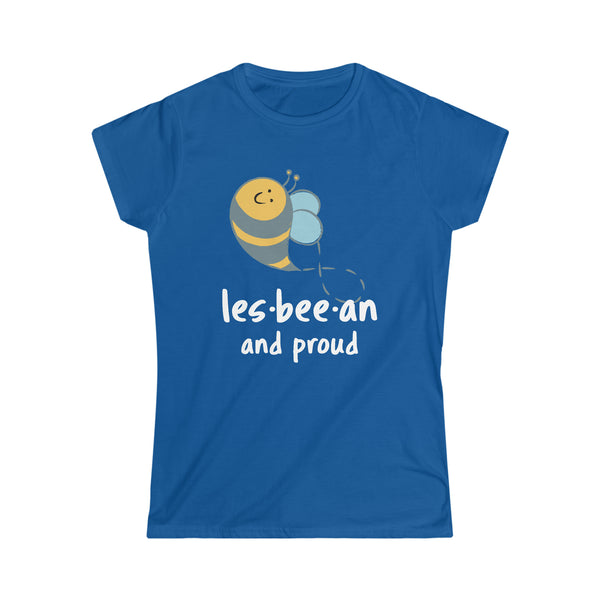 Lesbeean and Proud Bee Lesbian TShirt Womens Gay Pride LGBT Womens Shirts