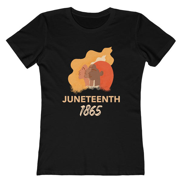 Juneteenth Black History T-shirt for Women Freedom Day Womens Black Pride Tee