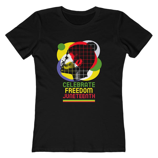 Juneteenth Black History T-shirt for Women Freedom Day Womens Black Pride Tee