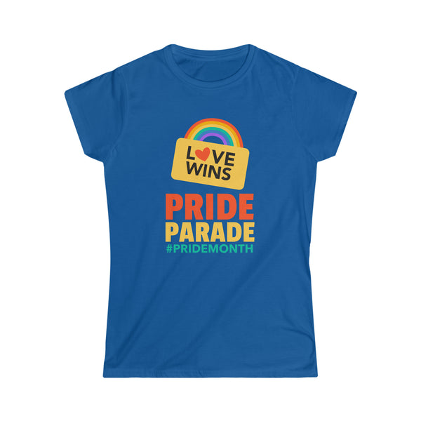 Pride Parade LGBTQ Gay Pride Tshirt Gay Lesbian Pride LGBT Shirts for Women