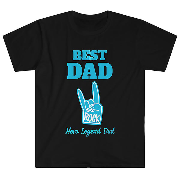 Dad Shirt Fathers Day Shirt Papa Shirt Cool Dad Rock Shirt Gifts for Dad from Daughter