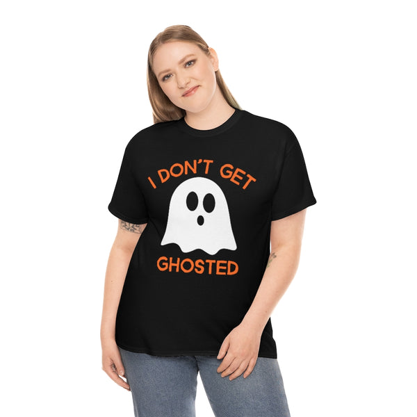 Funny Ghost Halloween Shirts Women Plus Size I Don't Get Ghosted Plus Size Halloween Costumes for Women
