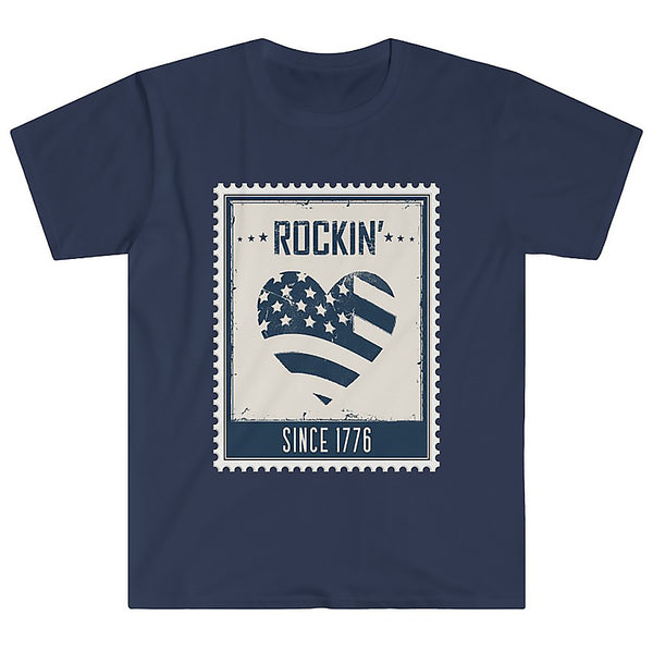 Fourth of July Shirts for Men Vintage Rocking Since 1776 4th of July Shirt 4th of July Shirts for Men