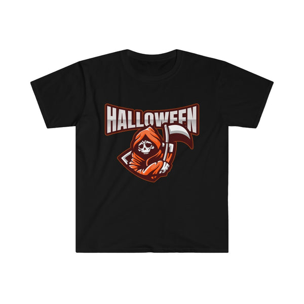 Grim Reaper Funny Halloween Shirts for Men Halloween Gifts Skeleton Shirts for Men Halloween Clothes for Men