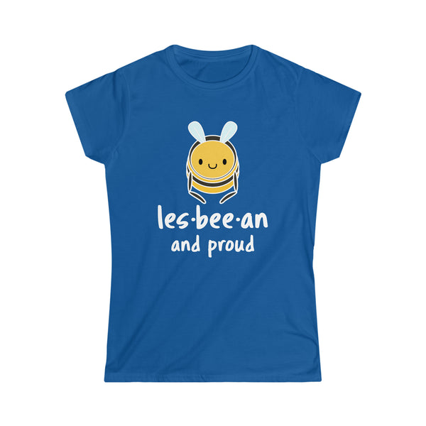 Lesbeean and Proud Bee Lesbian Shirt Womens Gay Lesbian Womens T Shirts