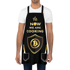 Bitcoin Apron for Men Crypto Apron BBQ Aprons for Men Chef Apron Funny Crypto Bitcoin Gifts