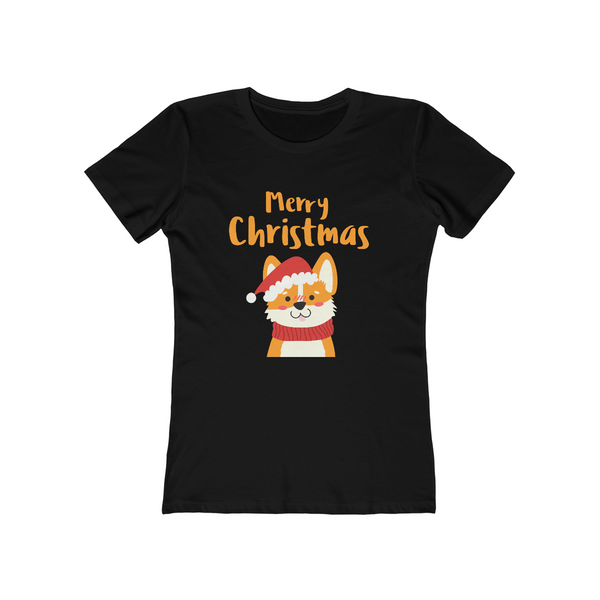 Funny Santa Dog Christmas Shirt Funny Christmas Shirts for Women Funny Christmas T-Shirt Christmas Gifts