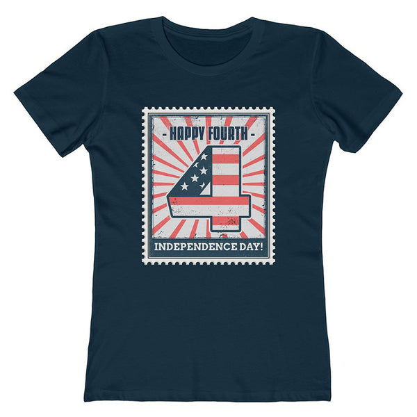 4th of July Shirt Vintage American Flag USA Patriotic Shirts for Women Fourth of July Shirts for Women