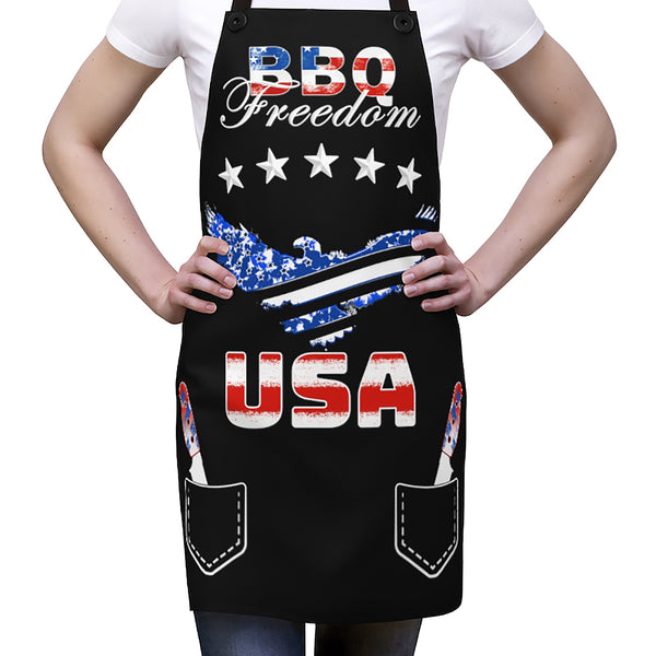 4th of July BBQ Aprons for Women & Men Patriotic Grilling Gifts for Men American BBQ Apron USA Chef Apron