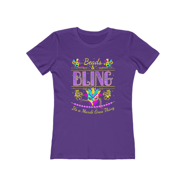 Funny Mask Mardi Gras Shirts Beads and Bling It's a Mardi Gras Shirt NOLA Shirt Mardi Gras Outfit for Women