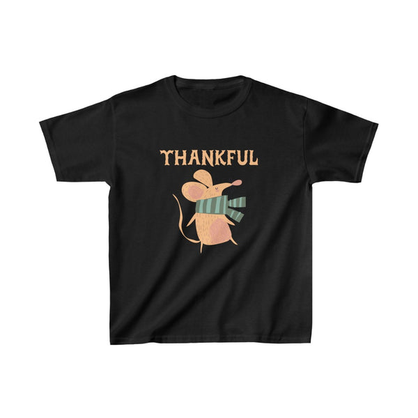 Boys Thanksgiving Shirt Mouse Shirt Funny Thanksgiving Shirts for Boys Fall Tops Kids Thanksgiving Shirt