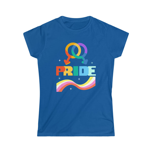 Pride LGBT Love Live Be Happy Love Pride Month LGBTQ Womens T Shirts