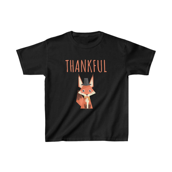 Funny Thanksgiving Shirts for Boys Thanksgiving Shirts for Kids Cute Fall Shirts for Kids Cute Fox Shirt