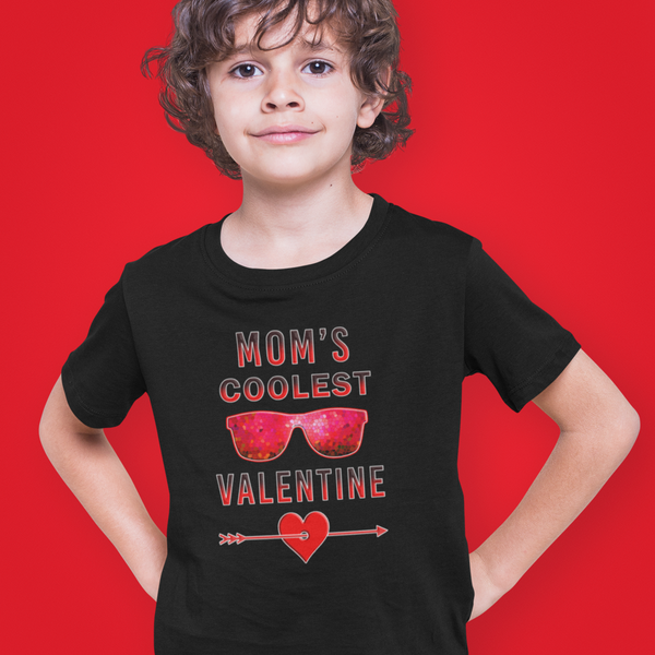 Boys Valentines Day Shirt - Valentines Day Shirts for Boys - Mom's Coolest Valentine Shirt