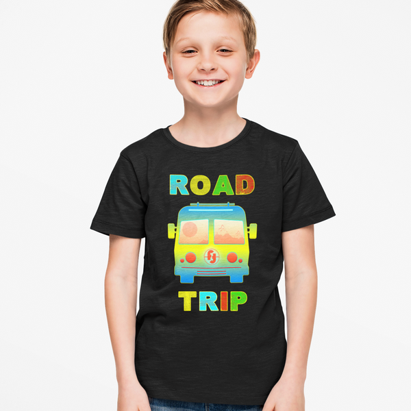 Road Trip Shirts for Kids - Road Trip Shirt for Boys - Summer Shirts for Boys - Kids Summer Shirt
