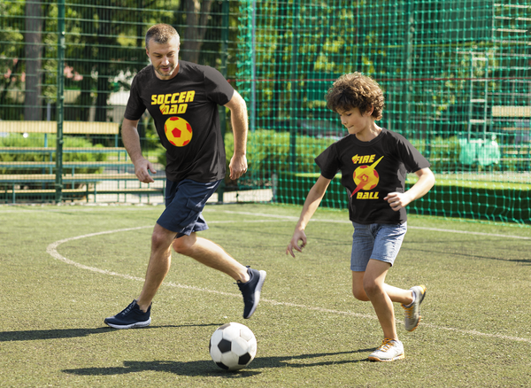 Soccer Dad Shirts for Men - Soccer Dad Shirt - Fathers Day Shirt - Fathers Day Gift - Fire Fit Designs