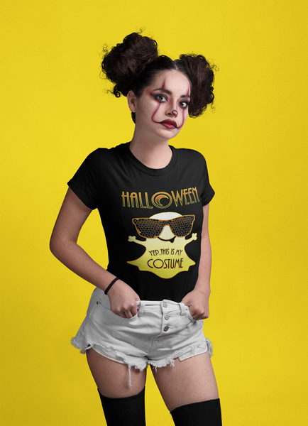 Halloween Shirts for Girls Funny Halloween Shirts for Kids Halloween Cute Ghost Shirt Girls Halloween Shirt
