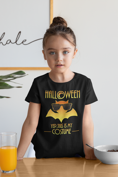 Halloween Shirts for Girls Funny Halloween Shirts for Kids Halloween Cute Bat Shirt Girls Halloween Shirt