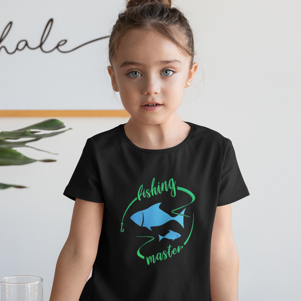 Fishing Shirts for Girls - Fishing Shirt - Kids Fishing Shirts - Fishing Master T-Shirt - Fishing Gift Shirt