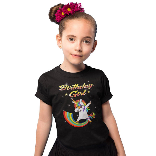 Unicorn Gifts for Girls Birthday Girl Unicorn Birthday Shirt Unicorn Shirts for Girls Unicorn Birthday Outfit - Fire Fit Designs