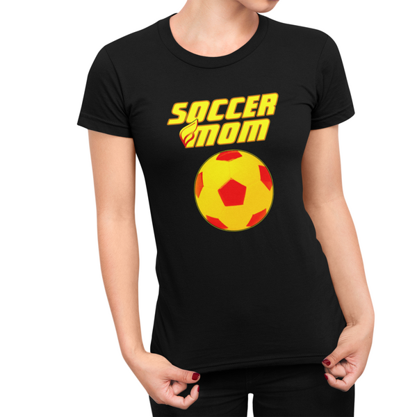 Soccer Mom Shirts for Women -  Soccer Mom Shirt - Mothers Day Shirt - Mothers Day Gift - Fire Fit Designs